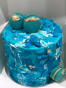 6" Blue Sea Cake
