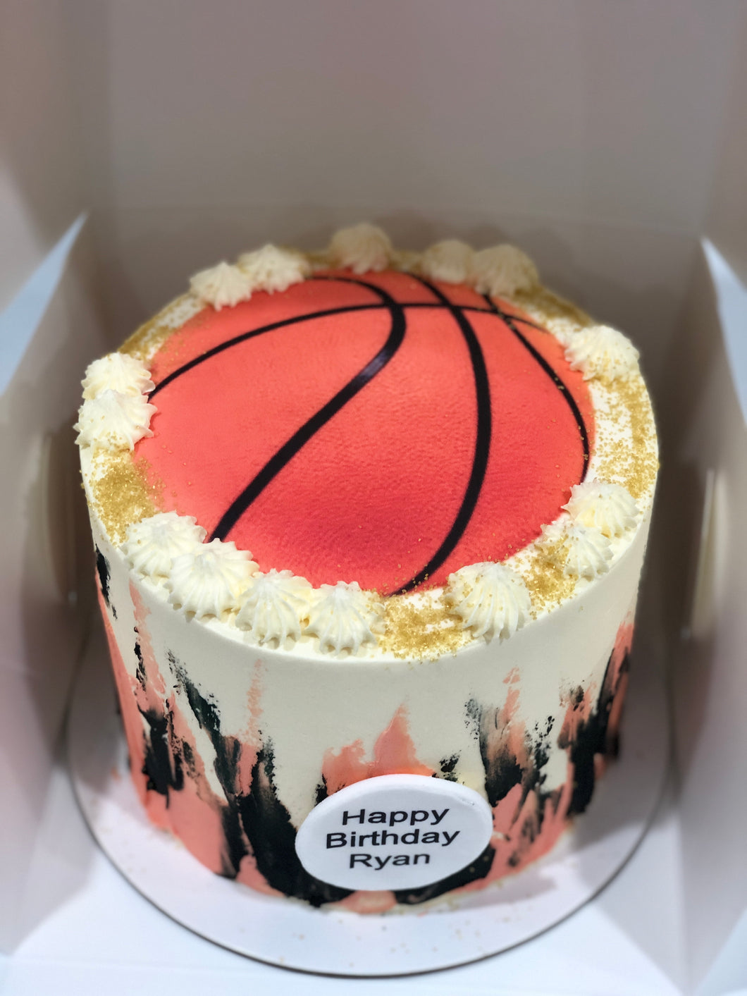 Basketball Cake Topper - Etsy UK