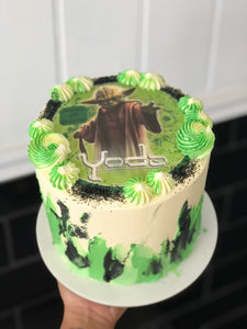 6" Yoda Cake