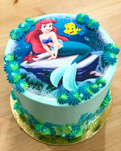 6" Ariel Cake