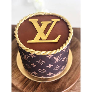 6" Louis Vuitton cake