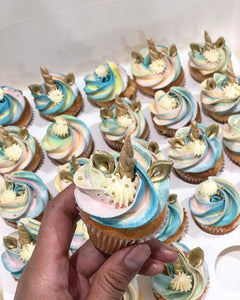 Mini Unicorn Cupcakes