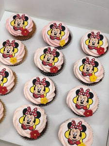 12 Regular Minnie Mouse (red)
