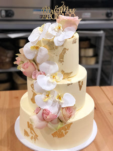 3 Tier Wedding Cake - Abonado