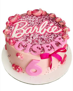 6" Barbie Cake