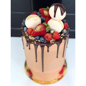 6" Double stack Chocolate Berry