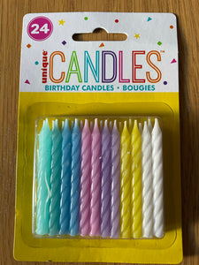 Candles - 24 pack