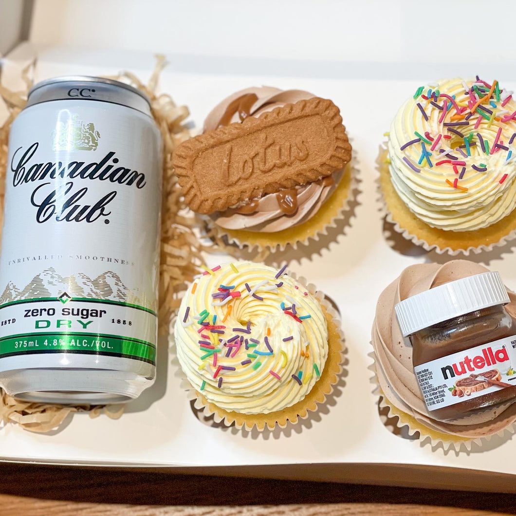 COVID Survival Cupcake Pack - Canadian Club