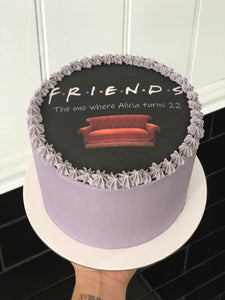 6" Friends Cake