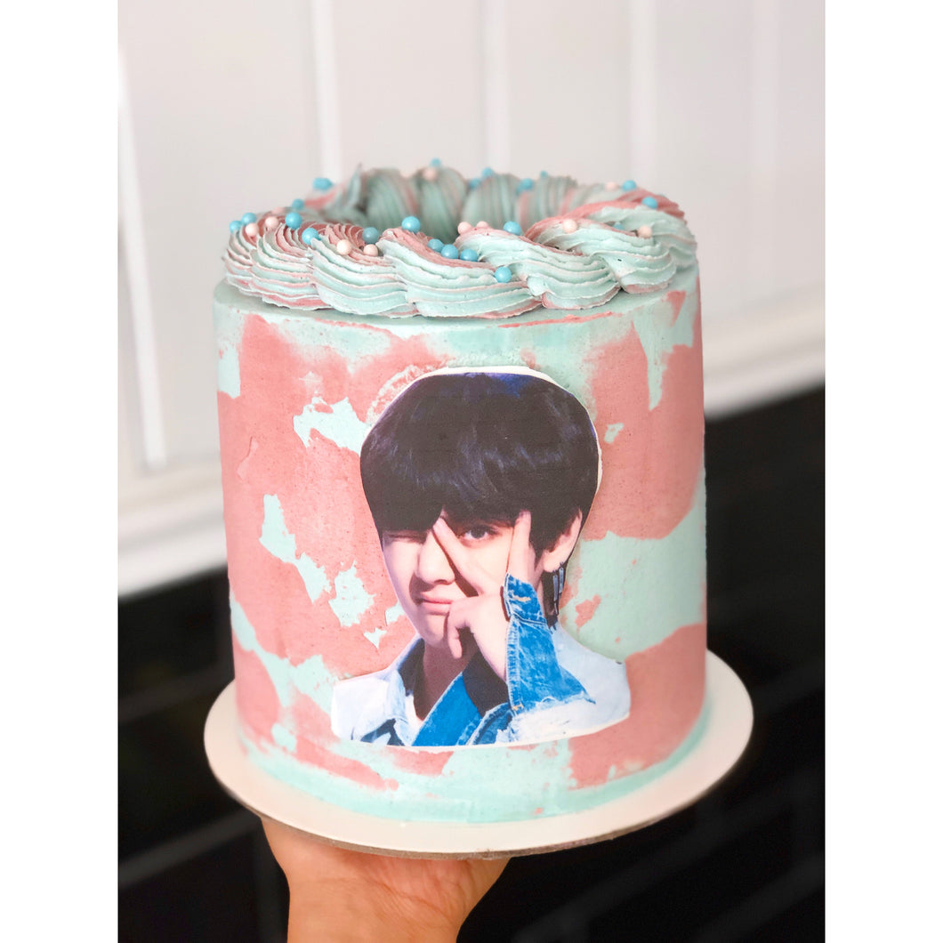 6” BTS cake