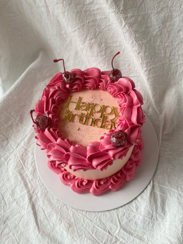 6” Mini Pink Cake