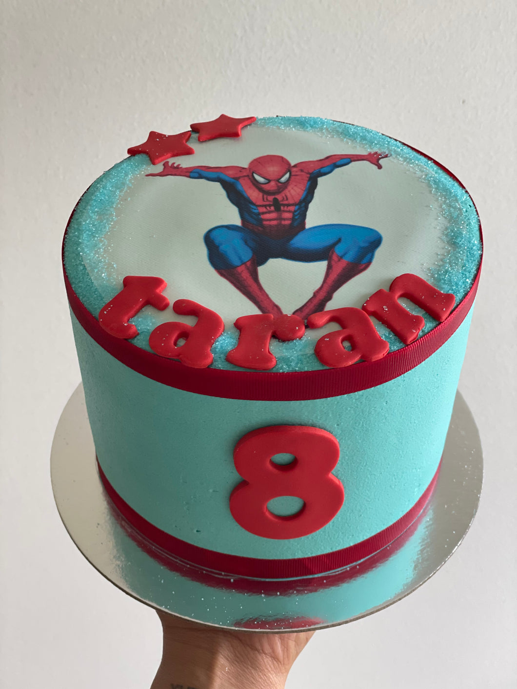 6” Spiderman Cake