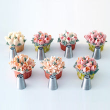Load image into Gallery viewer, 7Pcs/Set Russian Nozzles Tulip Tips