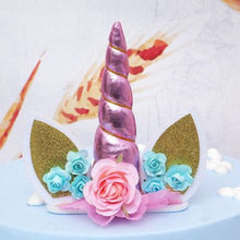 Load image into Gallery viewer, Unicorn Horns Cake Topper