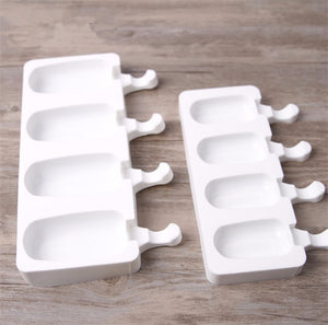 4 Cell Silicone Ice Cream Mold