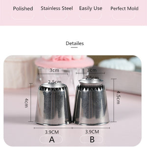 2 Sizes DIY Nozzle Stainless Steel Tip