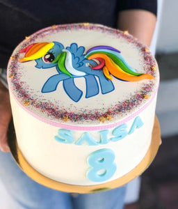 9" Saisa My Little Pony (image) Cake