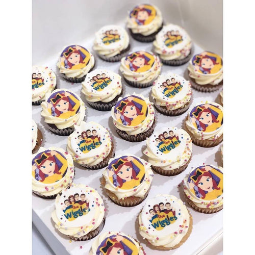 24 Mini Wiggles-Emma Cupcakes